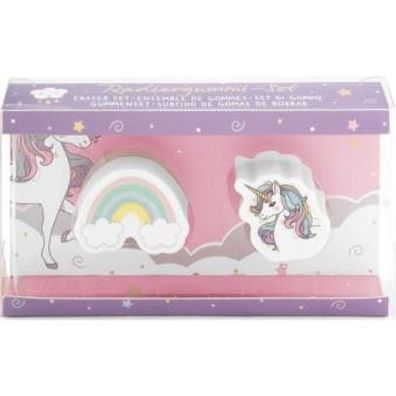 Sheepworld Kinder Radierer Set Motiv Einhorn