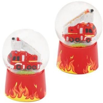 Sheepworld Kinder Traumkugel Schneekugel Schüttelkugel "Feuerwehr" Neuware