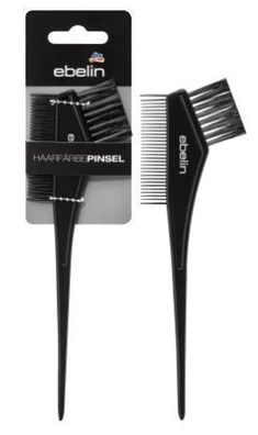 Ebelin Professioneller Haarfaerbe-Pinsel mit Kamm - 2-in-1 Praezisionswerkzeug fuer