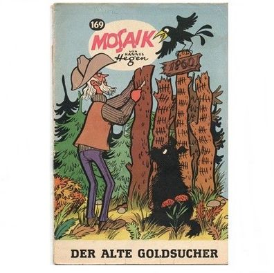 Mosaik Heft Nr. 169 Dezember 1970 Hannes Hegen Der Alte Goldsucher Digedags