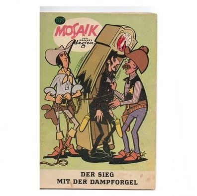 Mosaik Heft Nr. 189 von 1972 Der Sieg mit der Dampforgel Hannes Hegen Digedags