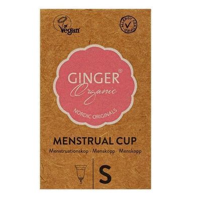 Ginger Organic Menstruationstasse S - Nachhaltige und Umweltfreundliche Alternat