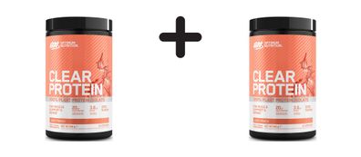 2 x Optimum Nutrition Clear Vegan Protein (280g) Juicy Peach
