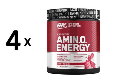 4 x Optimum Nutrition Amino Energy (270g) Fruit Fusion