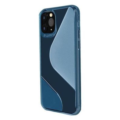 Elastische Schutzhuelle fuer Huawei P Smart 2020 - Blau