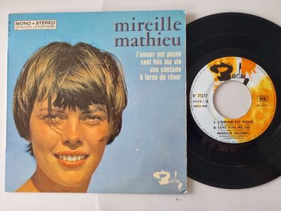 Mireille Mathieu - L'amour est passé 7'' Vinyl EP France