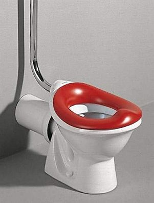 WC-Sitzring Bambini rubinrot abnehmbar Geberit