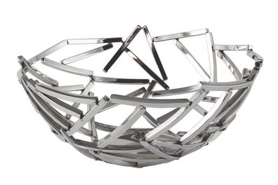 Kaheku Schale Altea rund Edelstahl, Durchmesser 30 cm, Höhe 13 cm 
 884009997