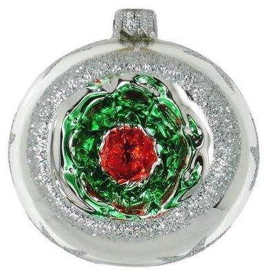 Kaheku Baumkugel Reflecto silber/grün 8 Ø 560294697