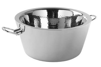 Fink KALAS, Barset bestehend aus Punchbowl und 4 Champagner-Gläsern, Glas, glänzen