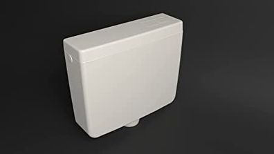 VIGOUR Spülkasten Comfort, 2-Mengen 6-9 L, Füllventil wassersparend, weiss V2SP2MN