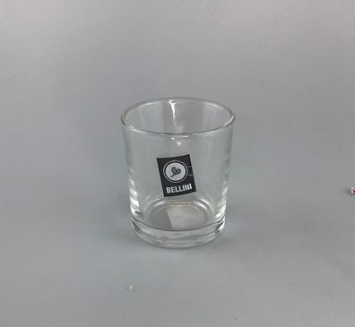 Bellini Teelichtglas (f. Minikerze Bent 6) transparent 6,5x6cm