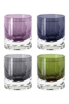 Fink DENA Vase, las, raun, chwarz, uster Höhe 17cm, Ø 16cm 115015