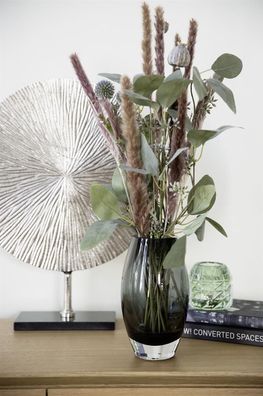 Fink DIANA Vase, las, rau Höhe 21, Ø 12cm 115348