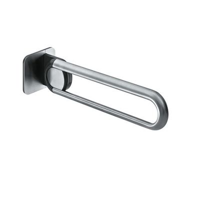 Ergo System E300 Stuetzklappgriff 700mm re, delst. pol./Edelst. metallic, . WC-Ber