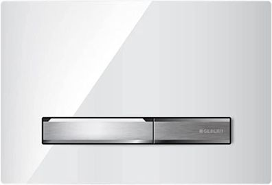 Geberit Abdeckplatte Sigma50, fuer 2-Mengen-Sp