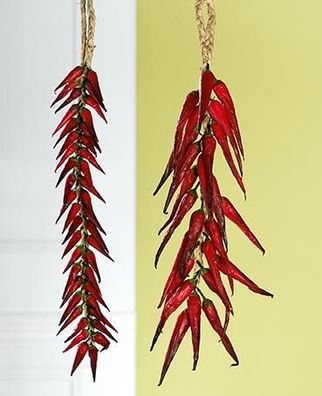 Gilde Deko Chilli/Peperoni-Bündel 25 Stück 42684