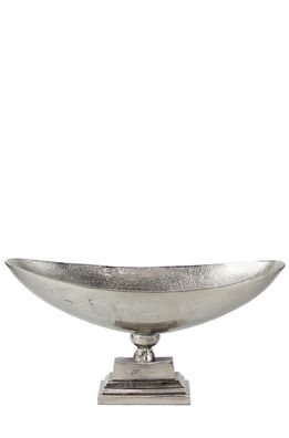 Kaheku Jardiniere Castelo Aluminium vernickelt, Höhe 21 cm 
 519014893