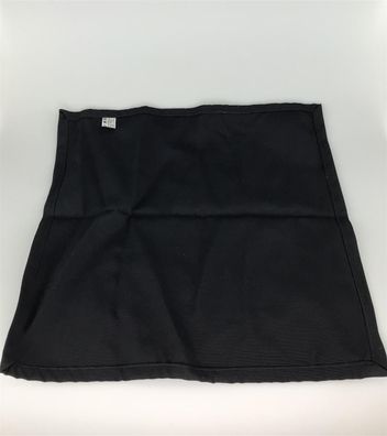 Sprügel Teramo Deckchen schwarz 50% Poly. 50% Baumwolle D:40cm