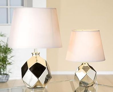 Gilde Keramik Lampe Atomium 34611