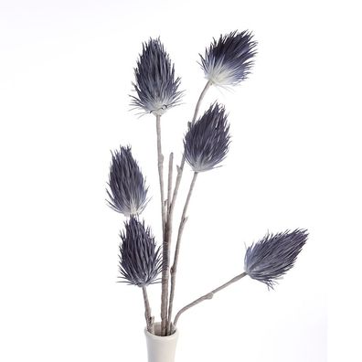 Casablanca Foam Flower "Coimbra" dunkel blau Länge 115cm, Durchmesser 7cm 138377