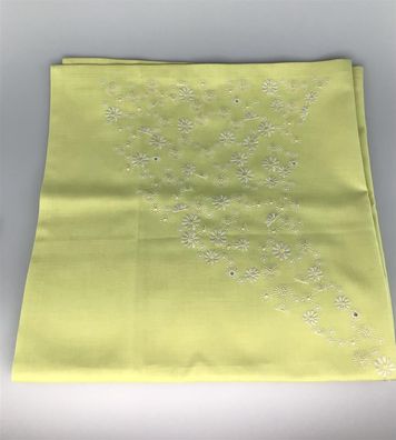 Sander Tischdecke Blütenmeer 100% Polyester grün 85x85 23603