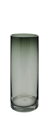 Kaheku Vase Motala Zylinder grau, Ø 12 cm, H= 30 cm 
 420635705