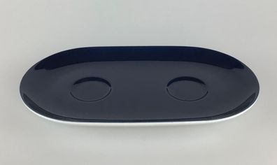 Thomas Untersetzer Porzellan blau L:20cm B:12cm