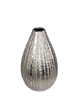 Kaheku Dekovase Morino vernickelt, Ø 16 cm, H= 27 cm 
 519017893