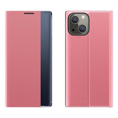 iPhone 13 mini Smart Cover Schutzhuelle mit Klappfunktion, rosafarben