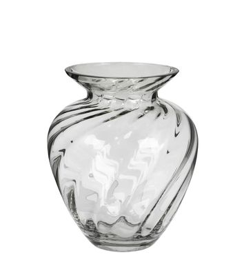 Kaheku Vase Pep mit Optik klar 17 cm Ø Höhe 20 cm
 420640499