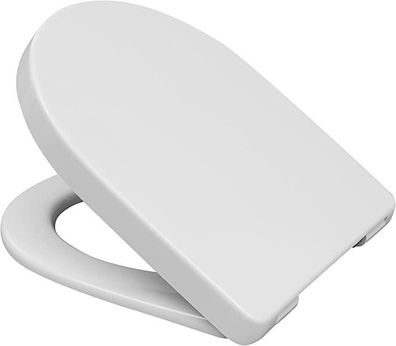 Haro WC-Sitz Samar SoftClose Premium Steckscharn. Edelstahl C0102G weiß alpin