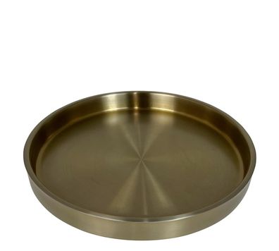Kaheku Tablett Fossano gerade gold 35 Ø 5h
 1250002438