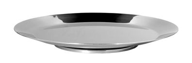 Fink PLAZA, Tortenplatte, Edelstahl , silberfarben, H. 6 cm, D. 39 cm Höhe: 5.50