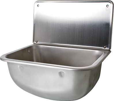 Haas Edelstahl Ausgussbecken mit Auflagerost