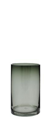 Kaheku Vase Motala Zylinder grau, Ø 12 cm, H= 20 cm 
 420635505