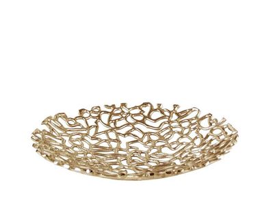 Kaheku Dekoteller Corallino vermessingt, Ø 31 cm 
 519013698