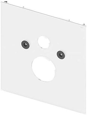 TECElux WC. Glasplatte Glas weiss, f?r Stan Untere WC-Glasplatte zur Kombination