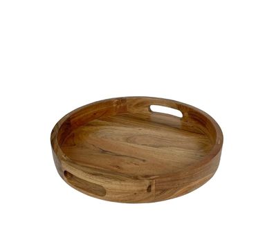 Kaheku Tablett Cortes rund Akazie 35 Ø
 1266001802