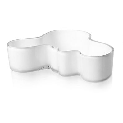 Iittala Alvar Aalto Schale - 50 x 195 mm - Opalweiß 1007036