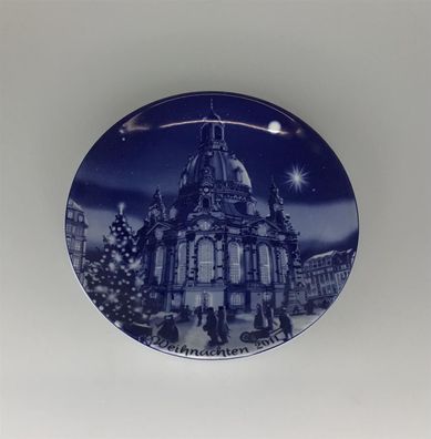 Berlin Design Weihnachtsteller 2011 Dresden Porzellan D:18,5cm