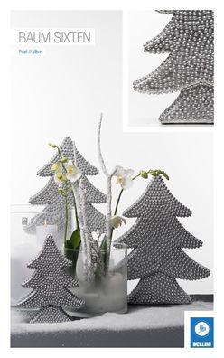 Bellini Tanne Dekobaum Sixten 25 cm pearl 412361