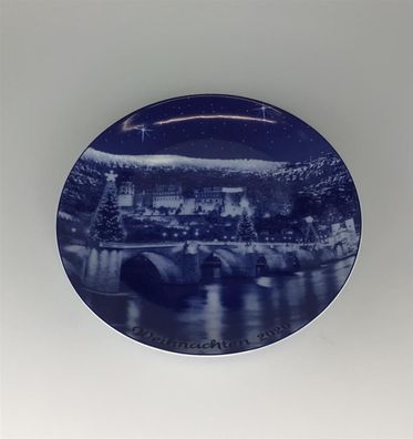 Berlin Design Weihnachtsteller 2020 Heidelberg Porzellan D:18,5cm