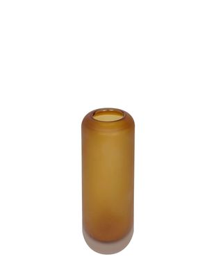 Kaheku Vase Opino matt amber 7,5 Ø 20h
 1150006063