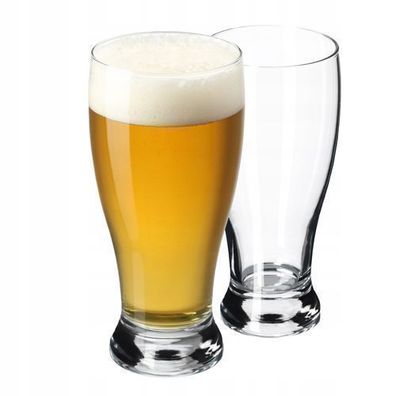 KADAX Biergläser Set, Bierseidel aus Glas, Biertulpen, 565 ml, 2 Stück