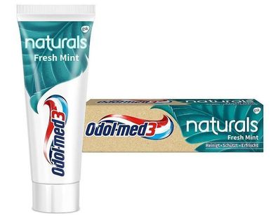 Odol-med3 Zahnpasta Natuerlich Frische Minze, 75 ml