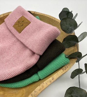 ROSA MINT Kids Mütze Merino - Farbe: jadegrün