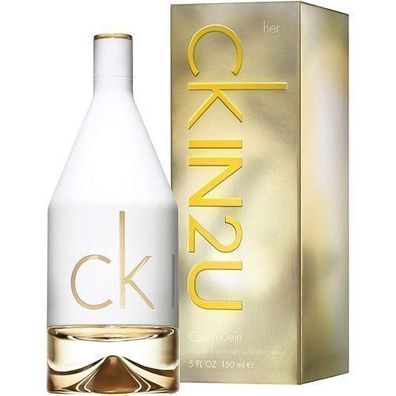 Calvin Klein In2U Damen Eau de Toilette - 150ml EdT Spruehflakon