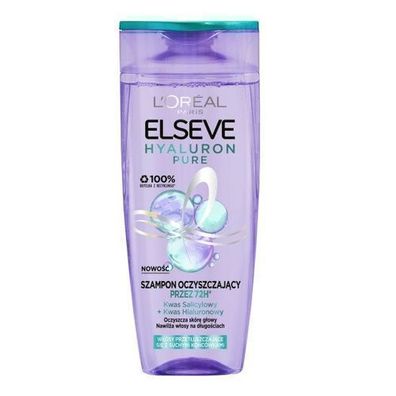 L'Oreal Paris Elseve Hyaluron Pure Reinigungsshampoo, 400 ml