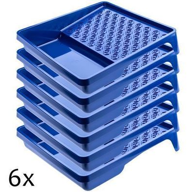 KADAX Farbwanne, Lackierwanne, Farbschale aus Kunststoff, 6, blau